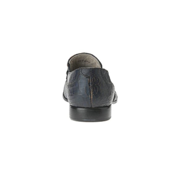 IMPULSE BLUE CRACKED LEATHER SHOES NEW SIZE 12